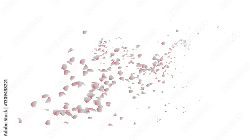 湧き上がってくる美しい色の花の爆発 湧き上がってくる美しい色の花の爆発