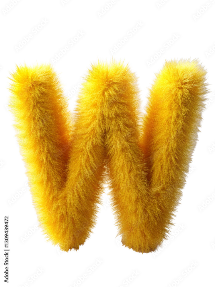 Hyper-Realistic Yellow Fluffy Fur Letter on White Background, Warm Golden Lighting, Playful Pastel Tones, High-Resolution Honey Core Style Hyper-Realistic Yellow Fluffy Fur Letter on White Background, Warm Golden Lighting, Playful Pastel Tones, High-Resolution Honey Core Style