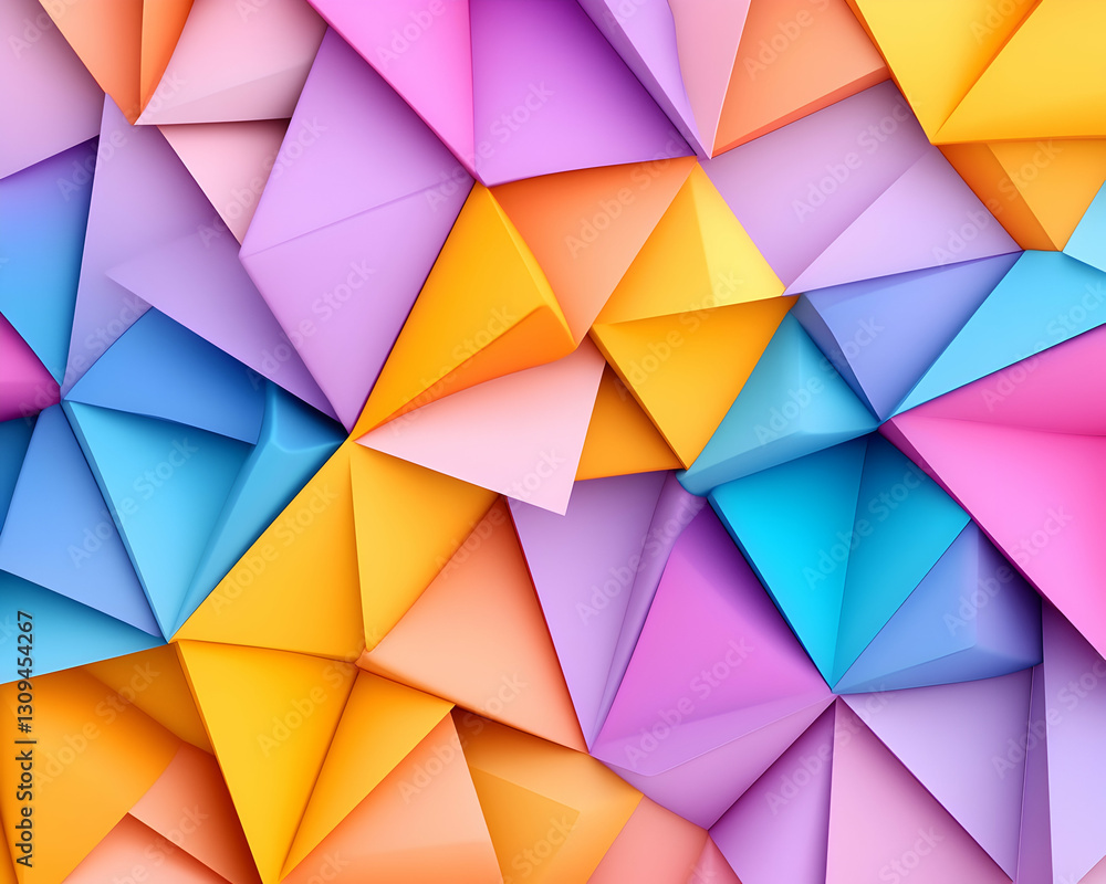 Abstract colorful geometric triangular background. Abstract colorful geometric triangular background.