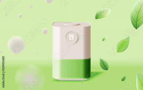 Eco-Friendly Air Purifier — PM 2.5 Filter for Fresh, Clean, and Natural Indoor Air