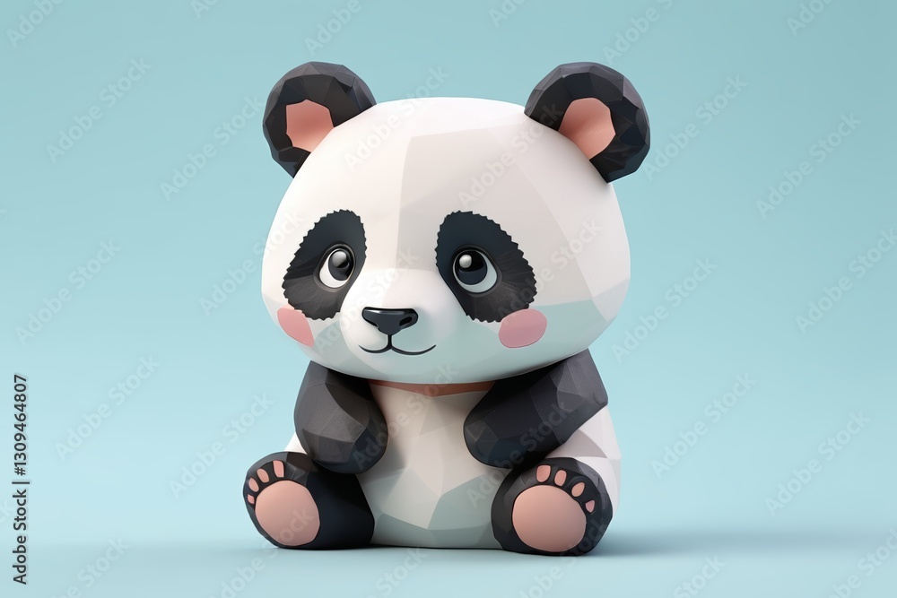 Fototapeta premium there are three small animals sitting next to each other on a blue surface