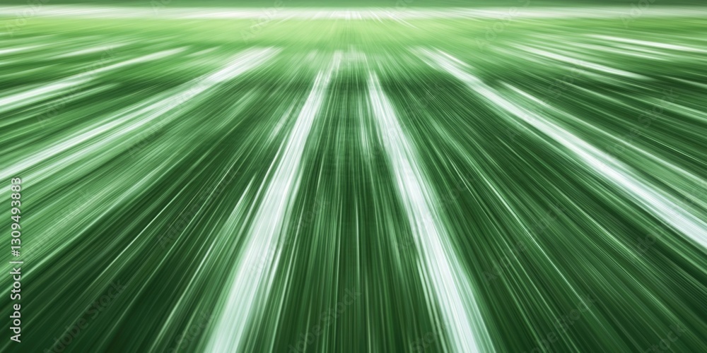 Obraz premium This image portrays a high-energy futuristic sports track with motion blur suggesting speed and innovation. The neon lights are an integral part of the technological theme.