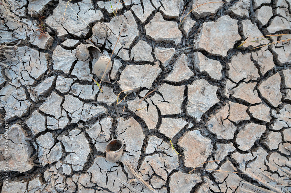 Abstract of Cracke ground earth on top view, beautiful background of drought and death, full flame pattern crack surface texture, photo for graphic creative design on hot and arid climate weather Abstract of Cracke ground earth on top view, beautiful background of drought and death, full flame pattern crack surface texture, photo for graphic creative design on hot and arid climate weather