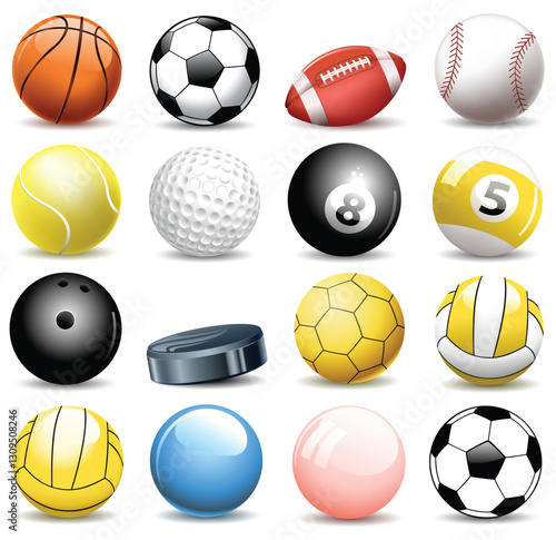 sports ball set.eps