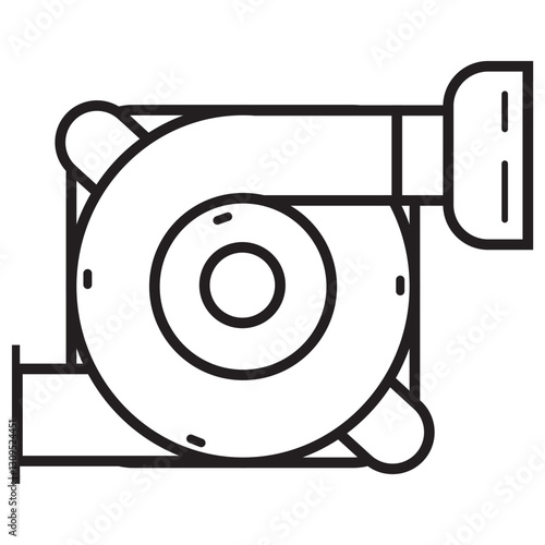 blower machine icon