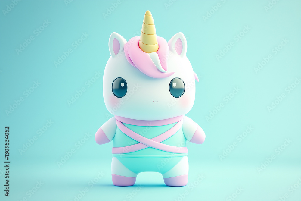 Cute Whimsical Unicorn Toy Cute Whimsical Unicorn Toy
