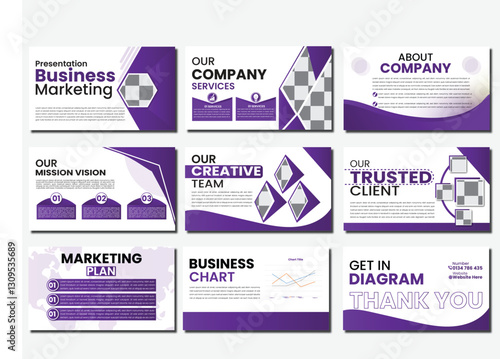 brand manual power point presentation design