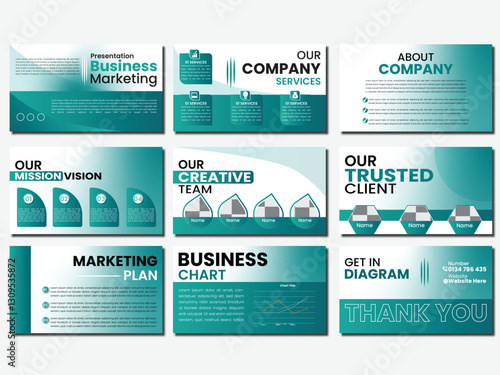 brand manual power point presentation design