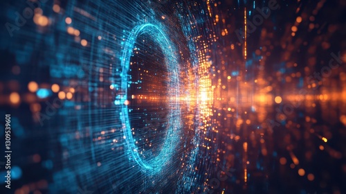 Quantum cryptography system with a holographic security key, advanced nextgen encryption concept