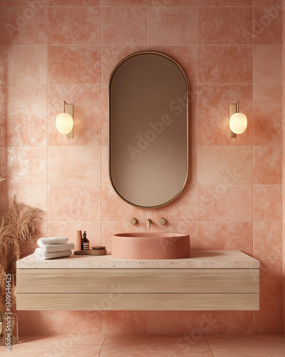 modern bathroom interior