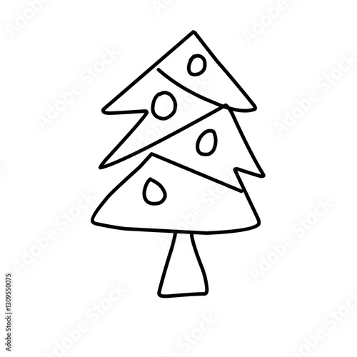 Winter and Christmas elements