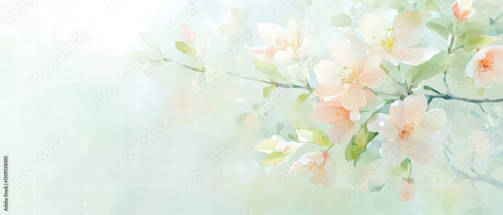Soft Pastel Blossoms Soft Pastel Blossoms
