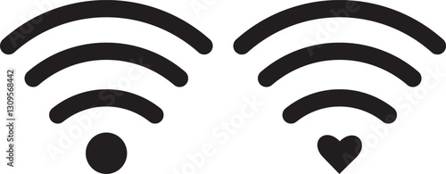Wifi icon. Free wifi isolated icon. wi-fi network linear icon. signal sign and symbol. Public wifi area solid sign. Wifi icon wireless internet signal element flat symbol