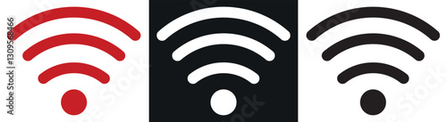 Wifi icon. Free wifi isolated icon. wi-fi network linear icon. signal sign and symbol. Public wifi area solid sign. Wifi icon wireless internet signal element flat symbol