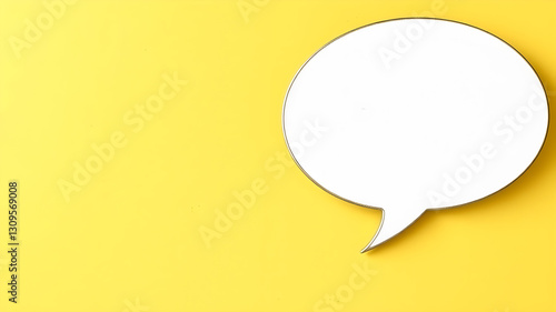Hand drawn speech buble. Speech bubbles talk bubbles. AI generated image, ai.
