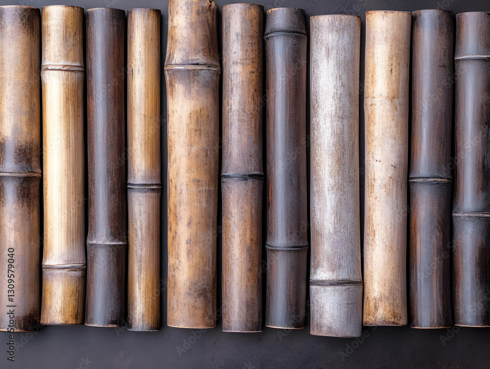 Bamboo Poles Background Image Bamboo Poles Background Image