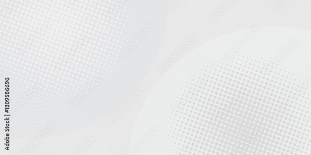 custom made wallpaper toronto digitalDot white gray wave light technology texture background. Abstract big data digital concept.