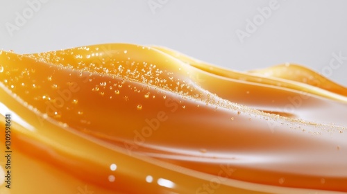close up photo of a caramel soft and creamy texture