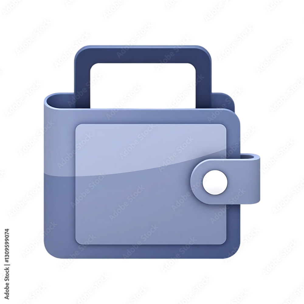 Digital Wallet Interface Design: A 3D Icon Digital Wallet Interface Design: A 3D Icon