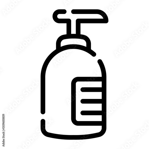 antiseptic line icon