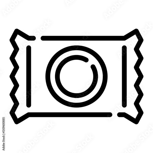 contraceptive line icon