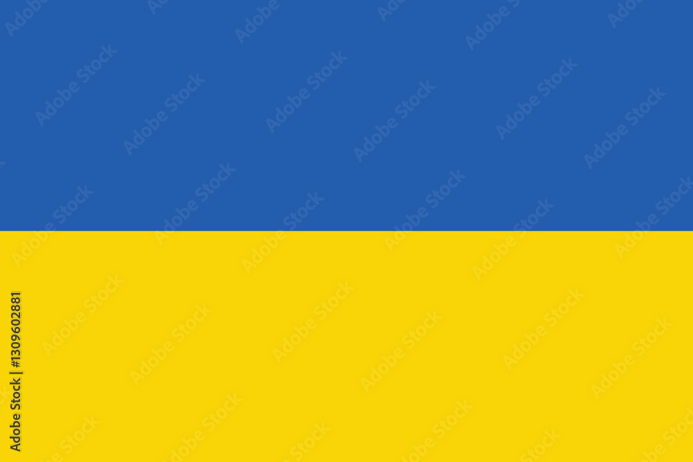 National of the Ukrainian Flag emblem graphic illustration. National of the Ukrainian Flag emblem graphic illustration.