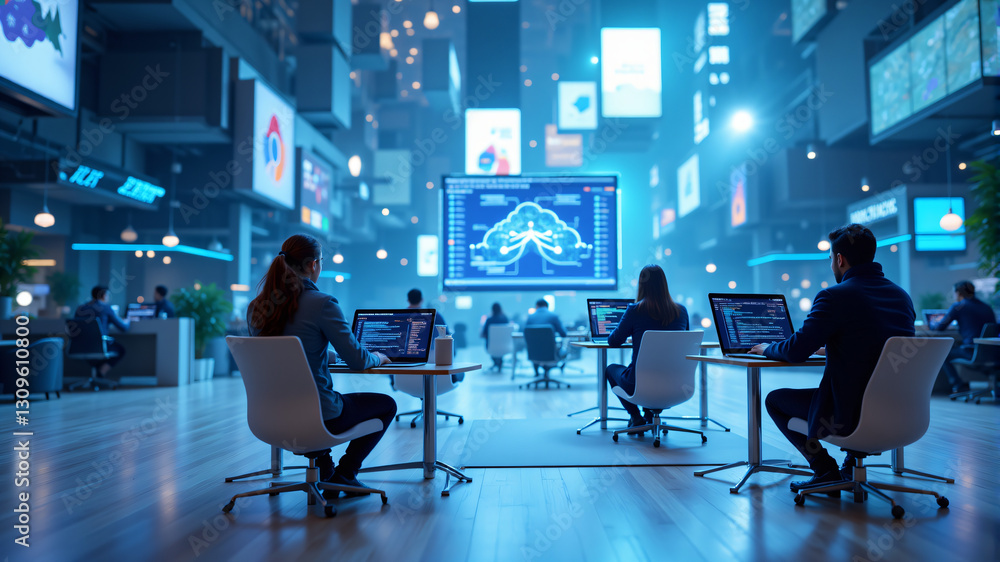 Dynamic Workplace with Data Visualization Dynamic Workplace with Data Visualization
