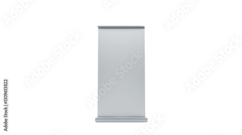 Wallpaper Mural Photo of blank roll-up banner stand isolated on transparent background.png Torontodigital.ca