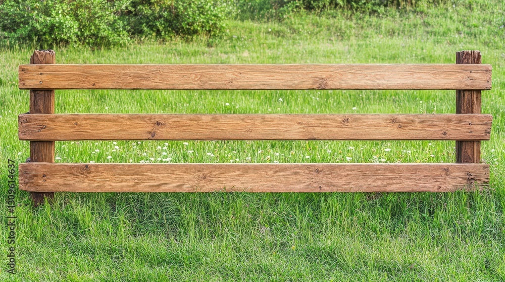 A sturdy wooden fence rests on a grassy area, showcasing natural beauty and rustic charm in a serene outdoor setting. A sturdy wooden fence rests on a grassy area, showcasing natural beauty and rustic charm in a serene outdoor setting.