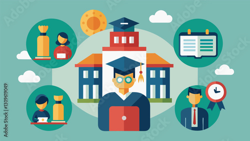 Whereas fouryear colleges may have strict attendance policies and heavy workloads trade schools often provide a more flexible schedule for students to. Vector illustration