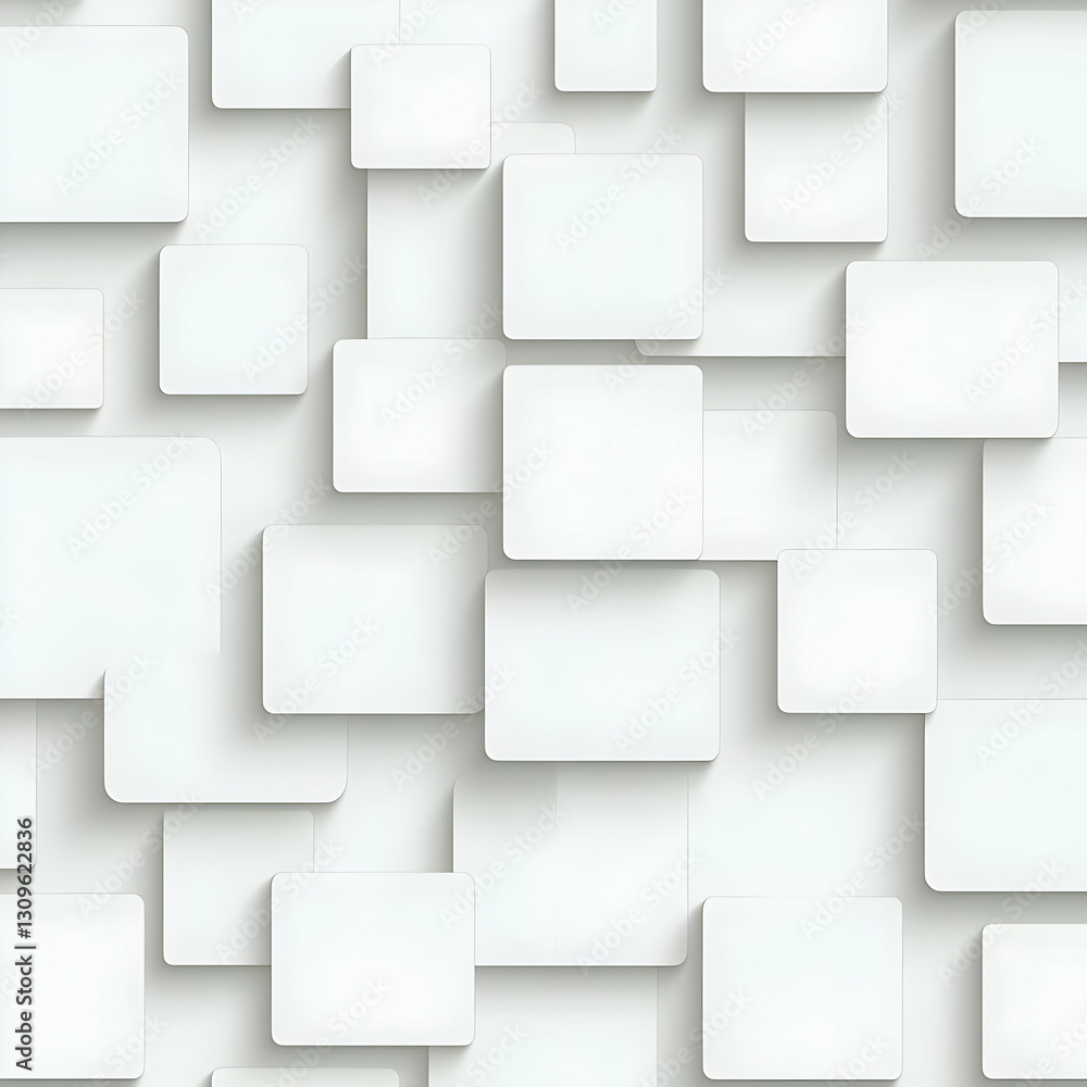 White Square Abstract Background Illustration White Square Abstract Background Illustration