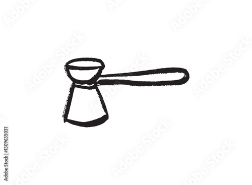 Illustration of an Handdrawn Coffee