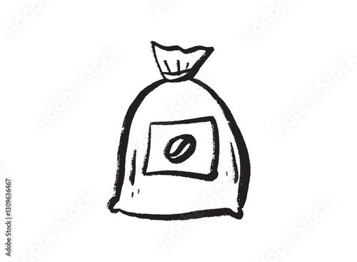 Illustration of an Handdrawn Coffee