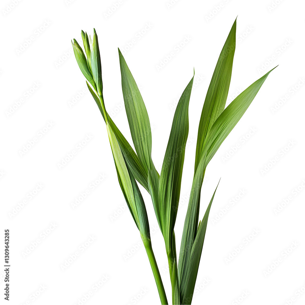 Obraz premium green grass isolated on white