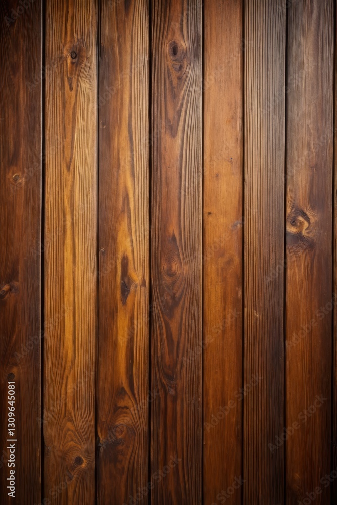 Obraz premium a close up of a wooden wall with a dark background