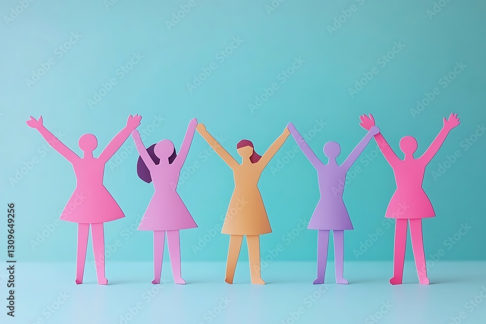 Empowered Diverse Women Celebrating Collaboration Empowered Diverse Women Celebrating Collaboration