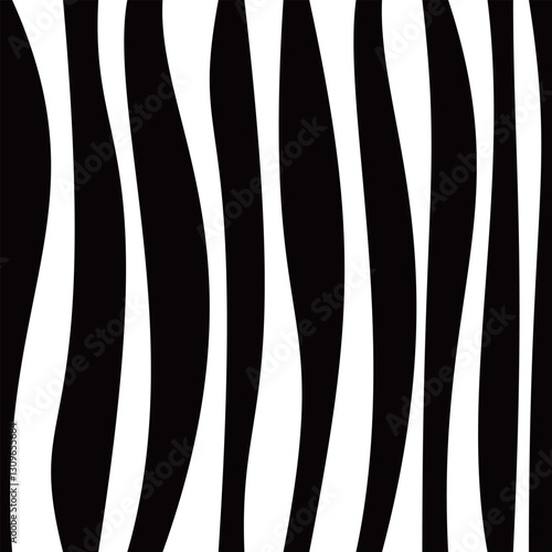 シマウマのシームレスパターン