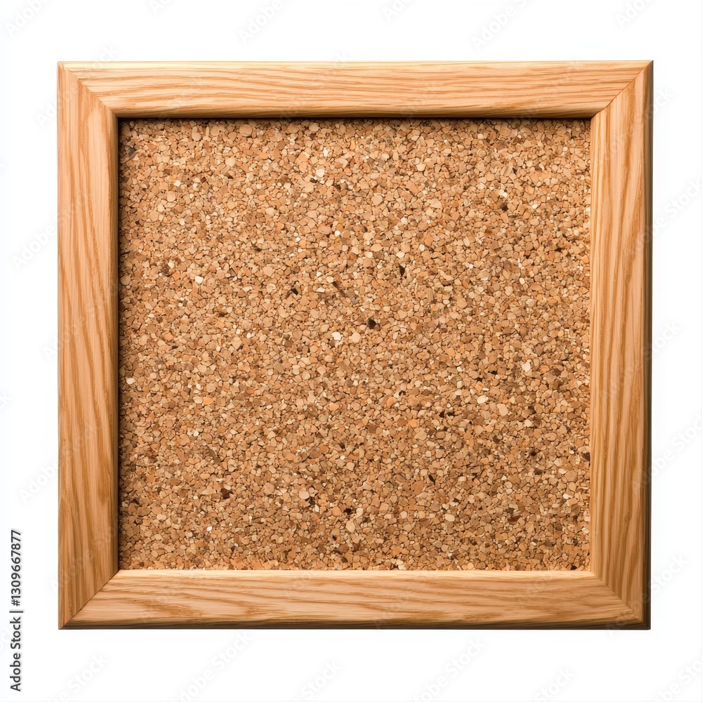 Fototapeta premium A close-up view of a cork board textured surface ideal for displaying notes and important reminders in an office
