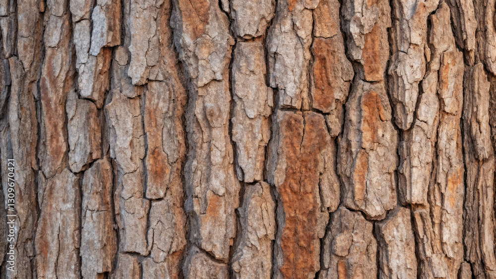 Textured tree bark with deep grooves and natural patterns, showcasing earthy tones and intricate details Textured tree bark with deep grooves and natural patterns, showcasing earthy tones and intricate details