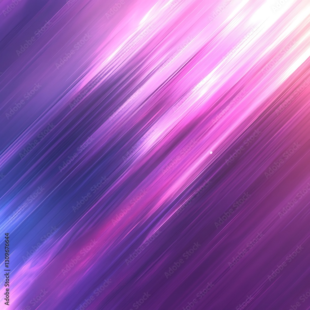 Obraz premium Abstract Purple and Pink Diagonal Light Streaks Background