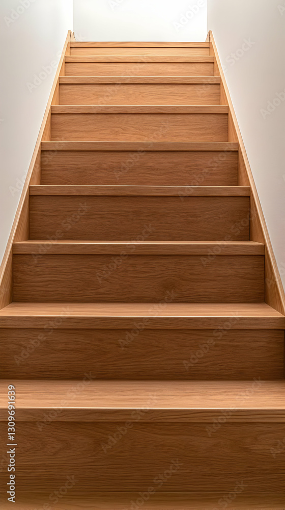 Wooden Staircase Interior Design Illustration Wooden Staircase Interior Design Illustration