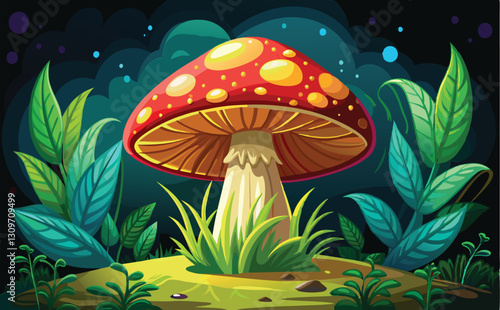 Black Mushroom Room – Dark Fungi-Themed Space, Mystical Decor & Mushroom Cultivation