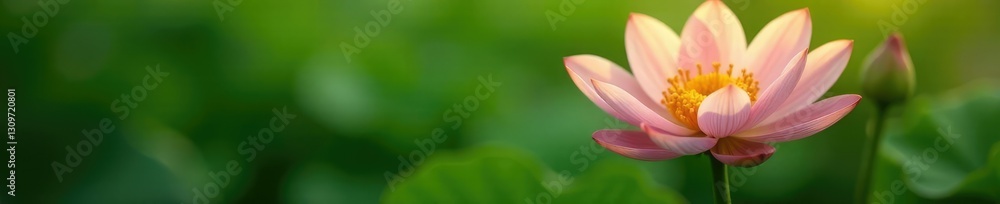 Flower with lush greenery and delicate petals, nature, petal, gentle Flower with lush greenery and delicate petals, nature, petal, gentle