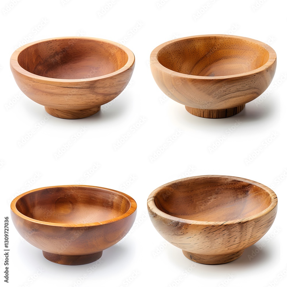 Elegant Wooden Bowls for Serving and Decorative Purposes Elegant Wooden Bowls for Serving and Decorative Purposes