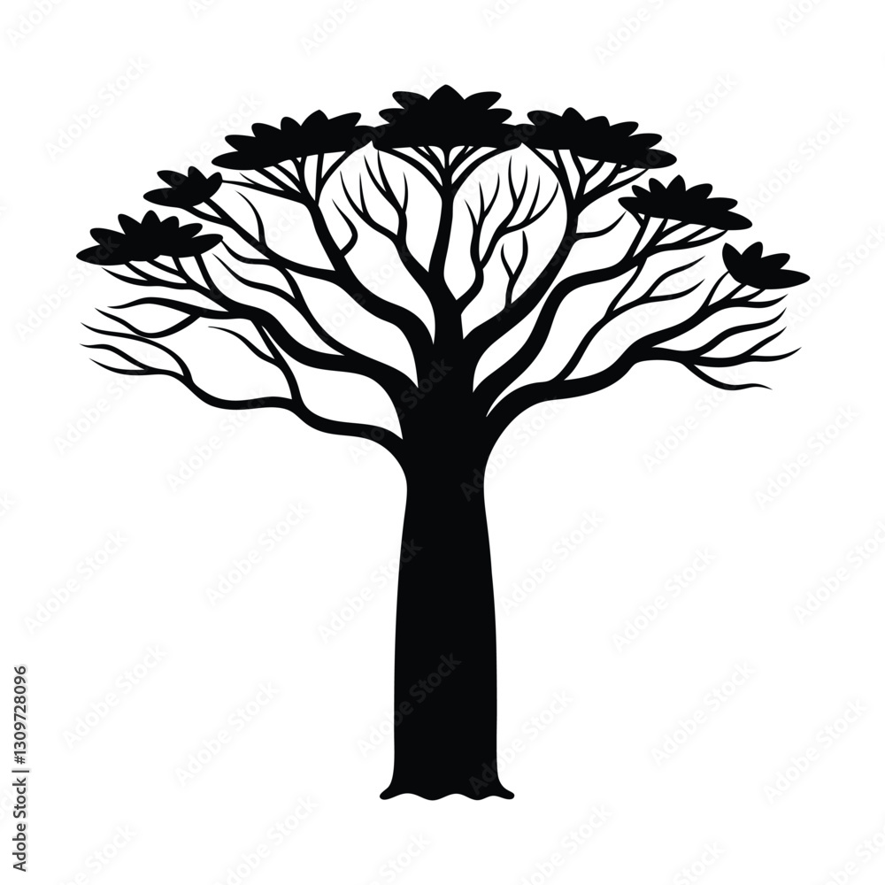 Obraz premium The Art of Tree Silhouettes