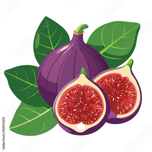 figs with leaves