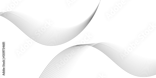 copy space wave abstract stripe design.business background lines. 