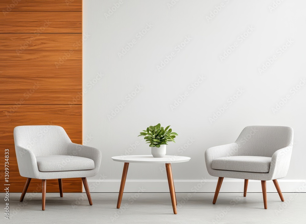 Fototapeta premium workspace design collaborative spaces efficiency. Open-concept office with breakout zones, encouraging informal discussions and quick collaboration