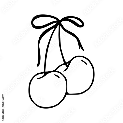 sweet cherry icon vector design