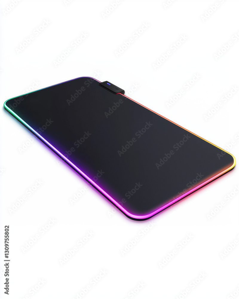 sleek gaming mouse pad with RGB lighting, perfect for enhancing your gaming setup. smooth surface ensures precision and speed during gameplay, while vibrant colors add stylish touch sleek gaming mouse pad with RGB lighting, perfect for enhancing your gaming setup. smooth surface ensures precision and speed during gameplay, while vibrant colors add stylish touch
